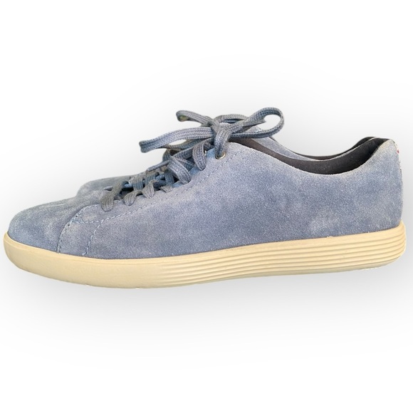 C5 Cole Haan Blue Suede Grand Courtside - Picture 12 of 14
